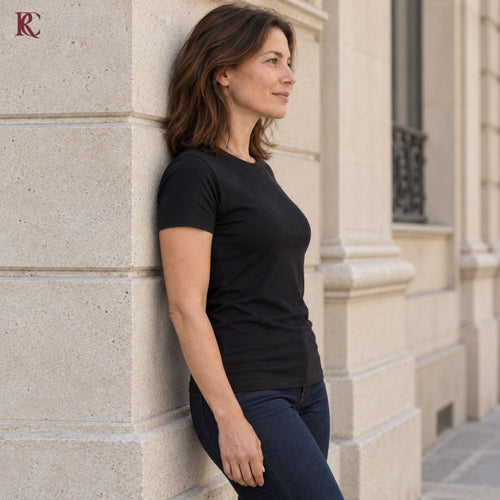 Black T-shirt Icon side