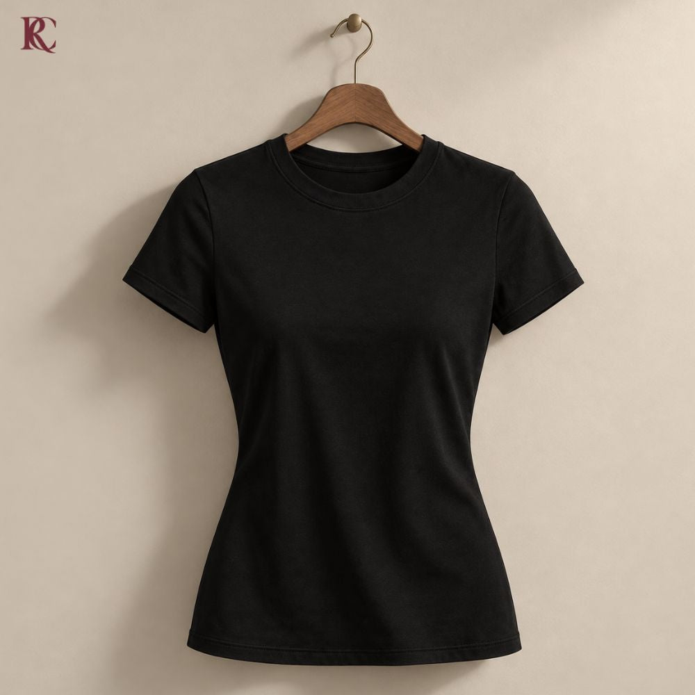 black tee shirt ICON